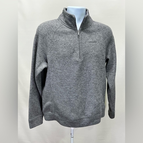 CRAGHOPPERS Men’s gray 1/4 zip pullover sweater size M. - Picture 10 of 15